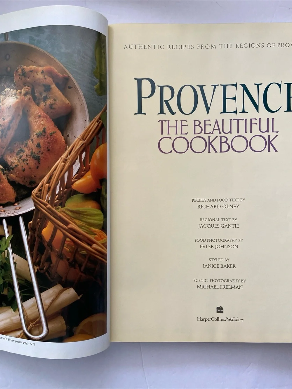 Provence The Beautiful Cookbook by Richard Olney, Hardcover, French Recipes